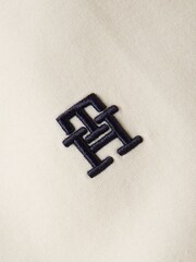 Tommy Hilfiger Monogram Cream Sweatshirt - Image 6 of 6