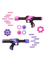 Smiggle Pink Air Popper Blasters - Image 1 of 2