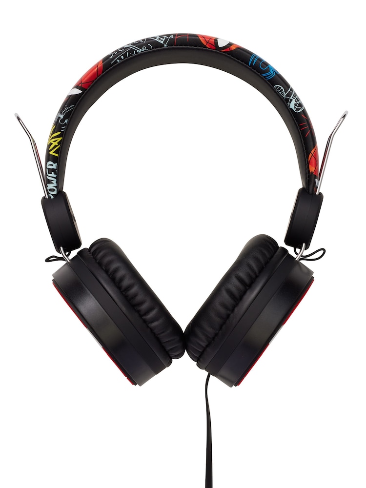 Smiggle Black Spider-Man Headphones - Image 2 of 4