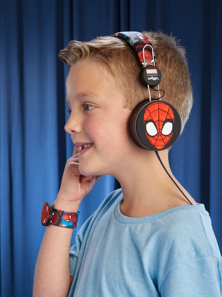 Smiggle Black Spider-Man Headphones - Image 4 of 4