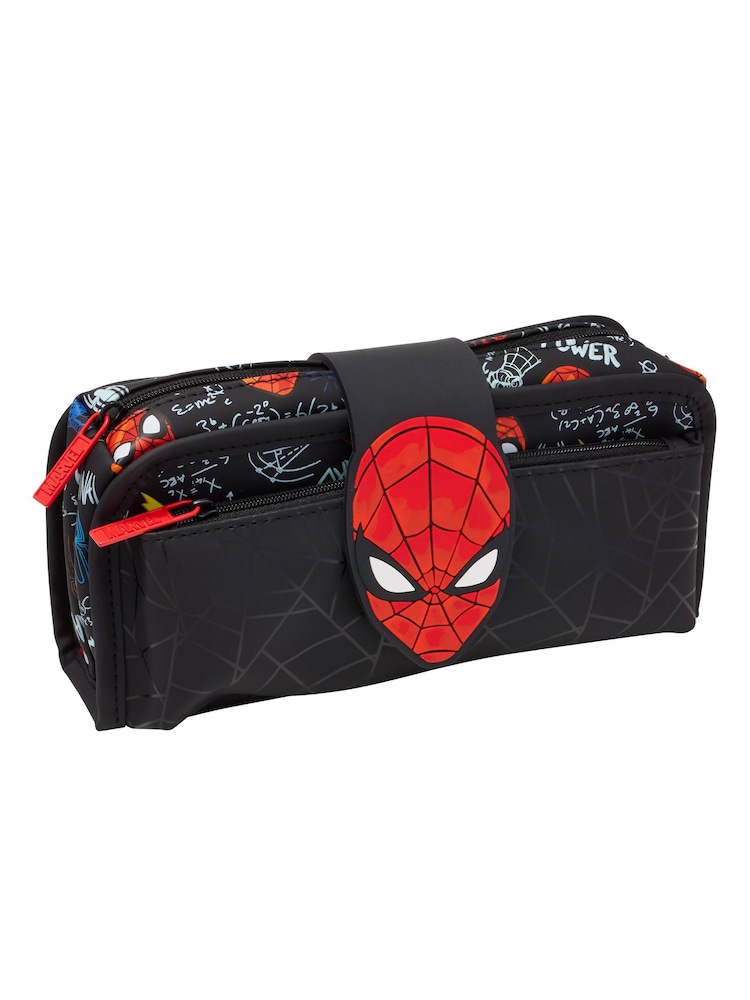 Smiggle Black Spider-Man Utility Pencil Case - Image 1 of 2