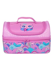 Smiggle Pink Hi There Double Decker Lunchbox - Image 1 of 3