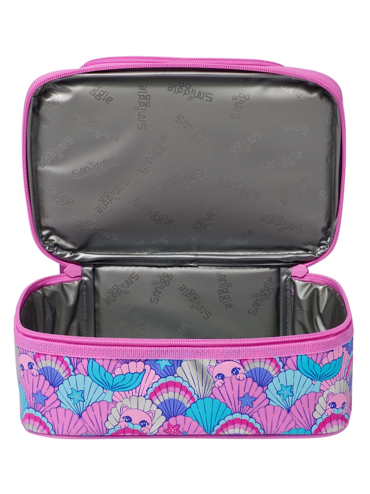 Smiggle Pink Hi There Double Decker Lunchbox - Image 3 of 3