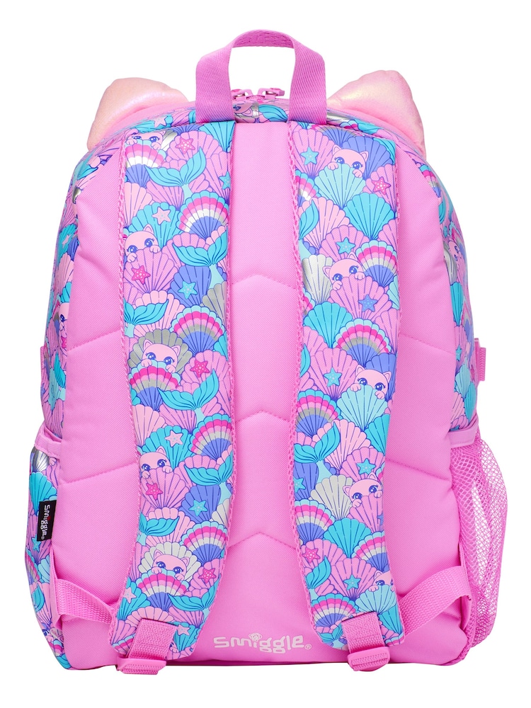 Рожевий - Smiggle Привіт Класичний прикріплений рюкзак - Image 2 of 4