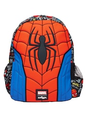 Smiggle Black Spider-Man Junior Character Hoodie Backpack - Image 1 of 5