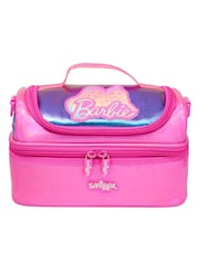 Smiggle Pink Barbie Double Decker Lunchbox with Strap - Image 1 of 4
