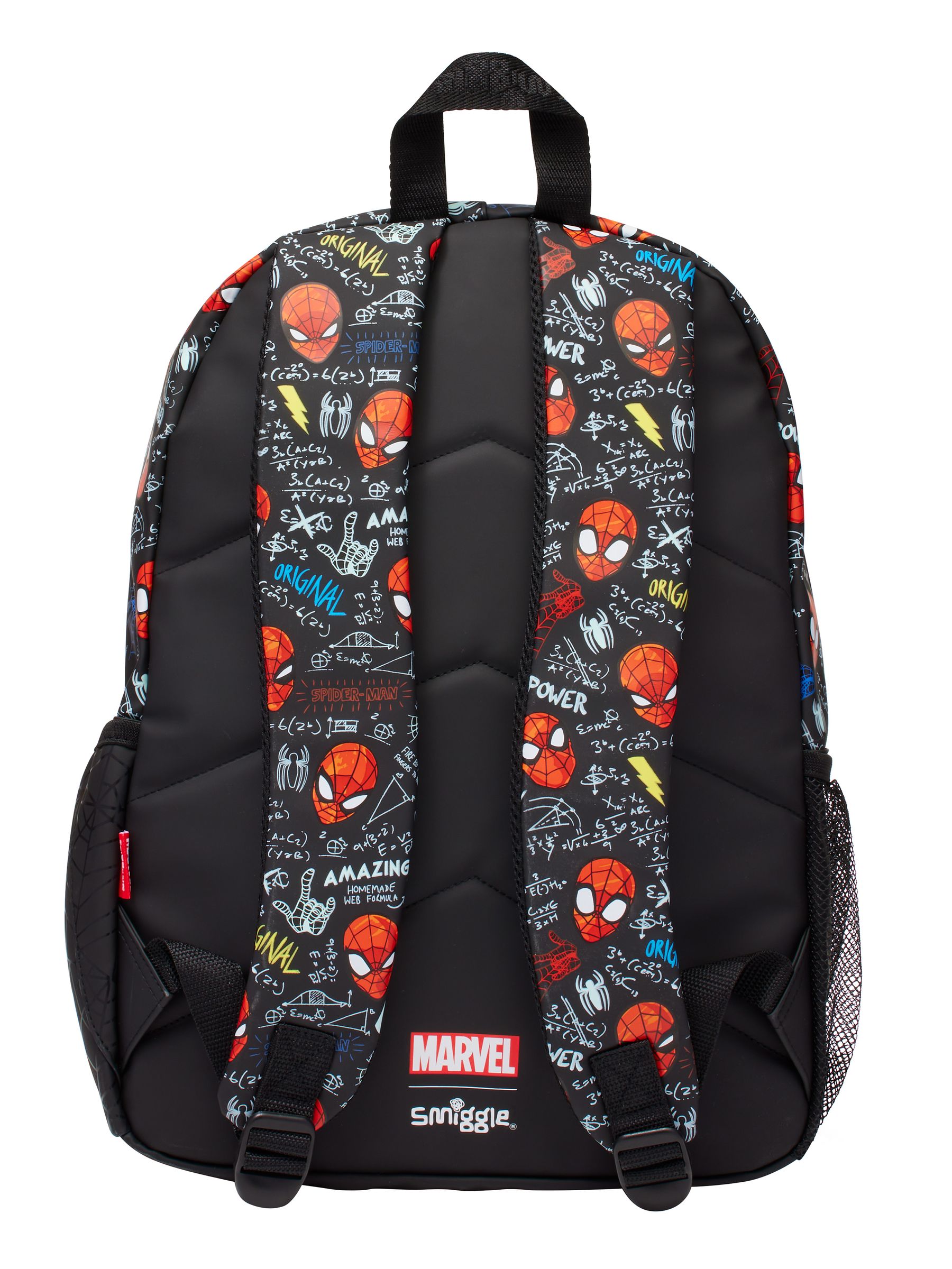 Smiggle Black Spider-Man Classic Backpack