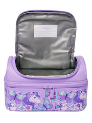 Smiggle Purple Hi There Double Decker Lunchbox - Image 2 of 3