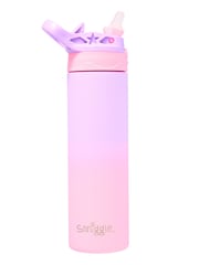 Smiggle Pink Smiggle Powder Insulated Stainless Steel Flip Drink Bottle 520ml - Image 2 of 3