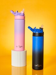Smiggle Pink Smiggle Powder Insulated Stainless Steel Flip Drink Bottle 520ml - Image 3 of 3