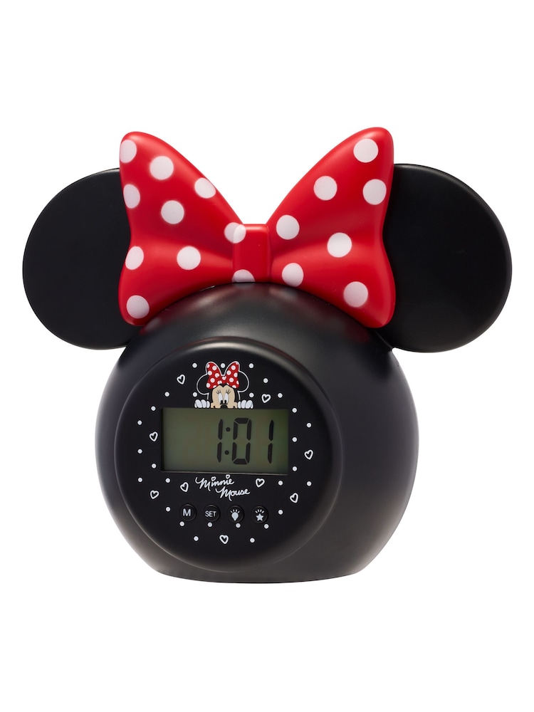 Smiggle Red Minnie Mouse Projector Clock - Image 3 of 3