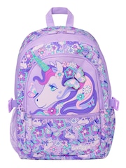 Smiggle Purple Hi There Classic Attach Backpack - Image 3 of 5