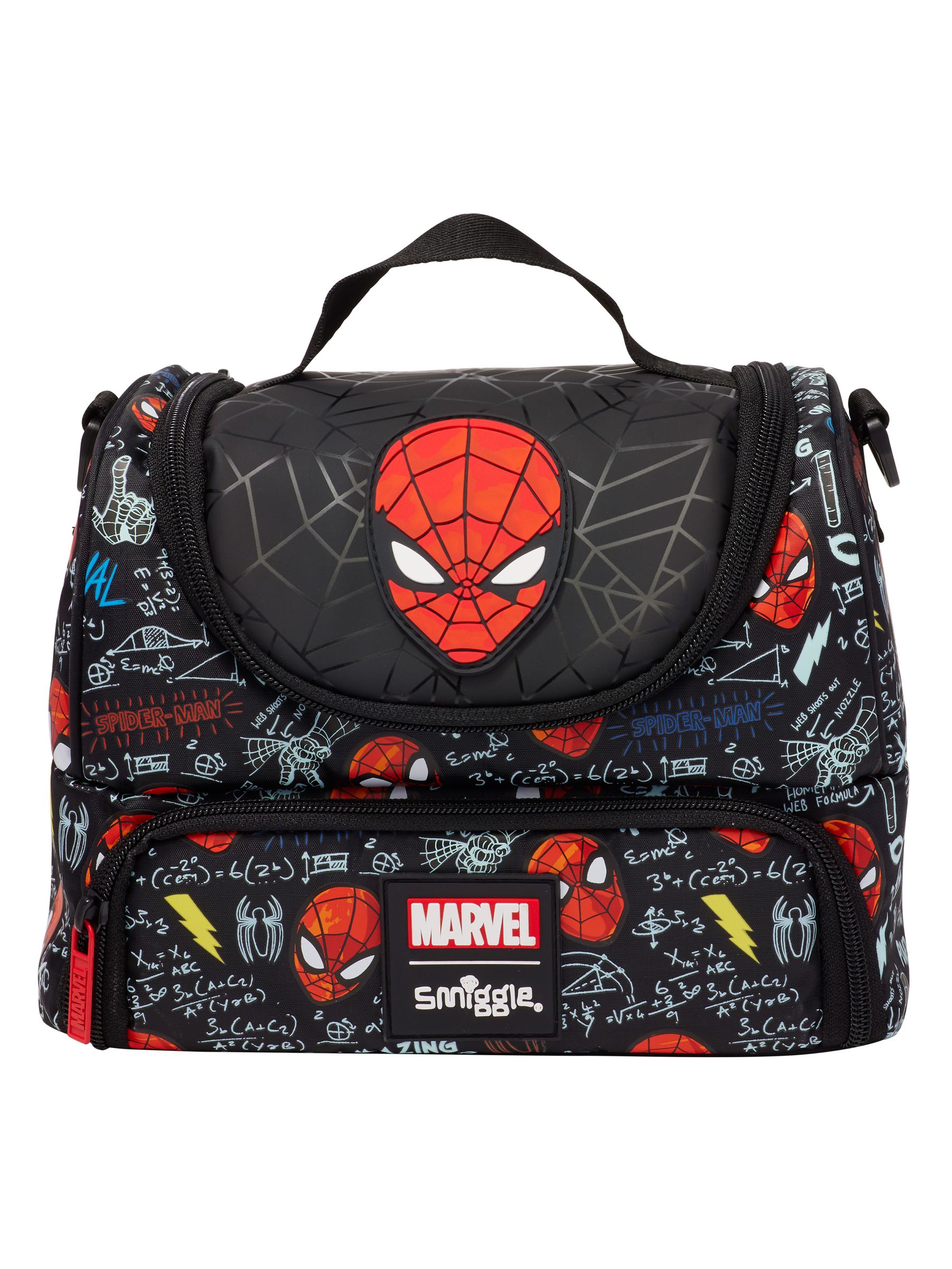 Black spiderman lunch box online