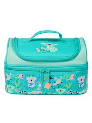 Smiggle Blue Hi There Double Decker Lunchbox - Image 1 of 3