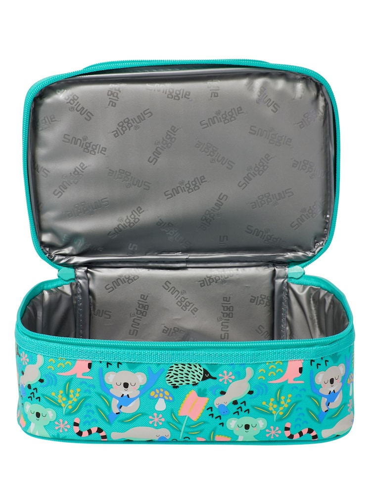 Smiggle Blue Hi There Double Decker Lunchbox - Image 3 of 3