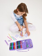 Smiggle Purple Hi There Stationery Gift Pack - Image 3 of 3