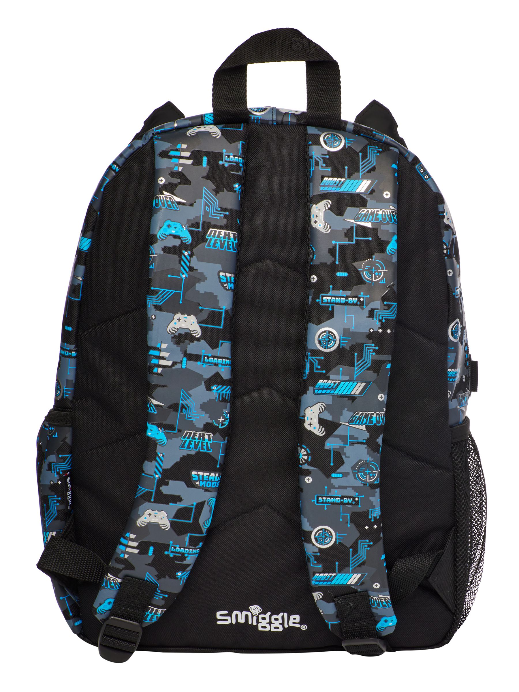 Buy Smiggle Black Hi There Classic Attach Backpack from Next Denmark