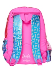 Smiggle Pink Barbie Play and Go Junior Character Hoodie Backpack - Image 2 of 6