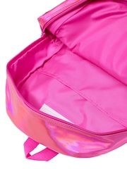 Smiggle Pink Barbie Play and Go Junior Character Hoodie Backpack - Image 3 of 6
