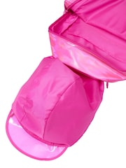 Smiggle Pink Barbie Play and Go Junior Character Hoodie Backpack - Image 4 of 6