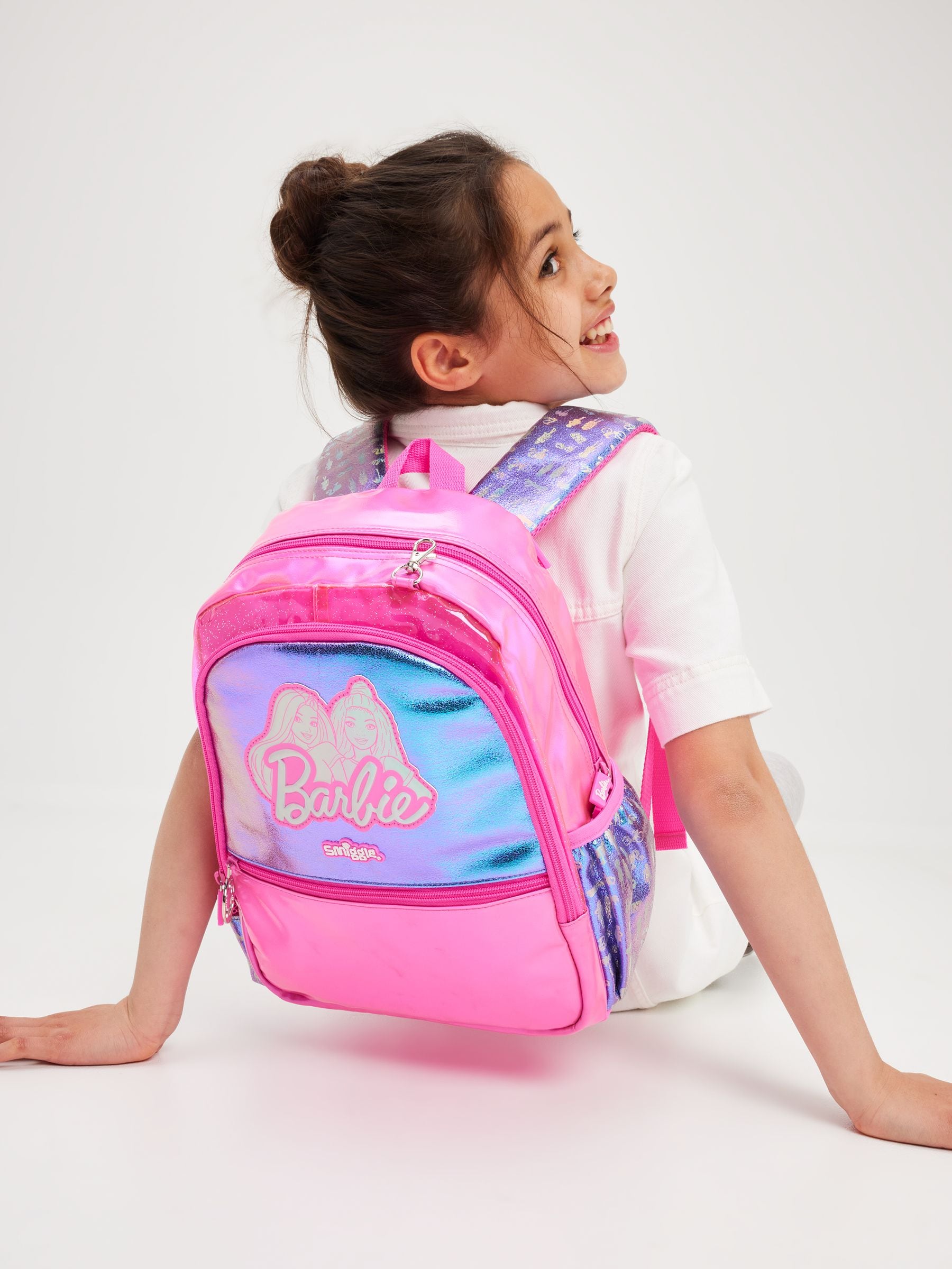 Buy Smiggle Pink Barbie Play and Go Junior Character Hoodie
