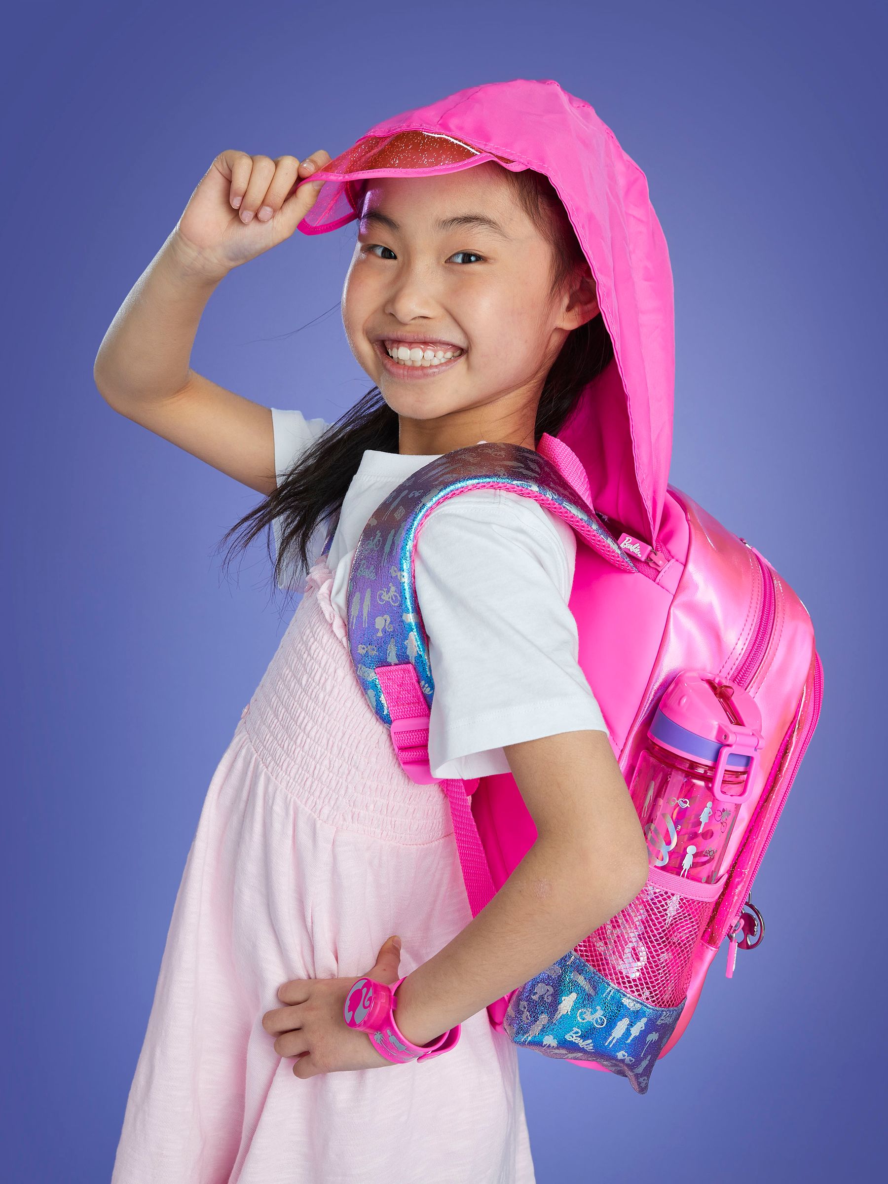 Buy Smiggle Pink Barbie Play and Go Junior Character Hoodie