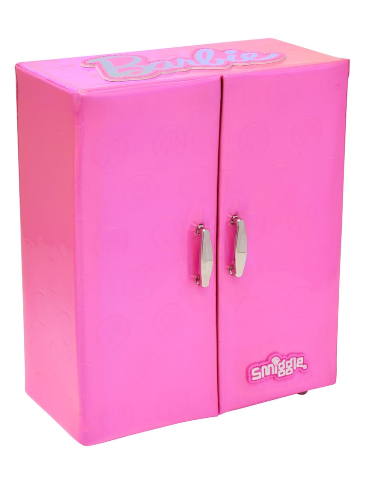 Smiggle Pink Barbie Wardrobe Jewellery Box - Image 1 of 4