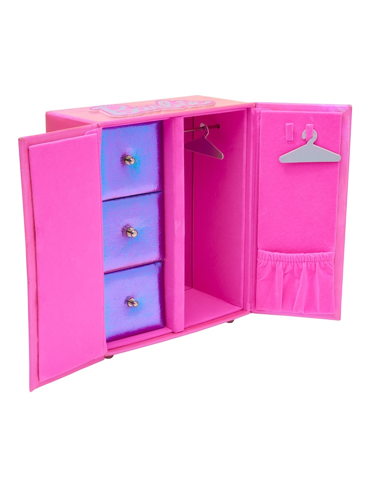 Smiggle Pink Barbie Wardrobe Jewellery Box - Image 2 of 4
