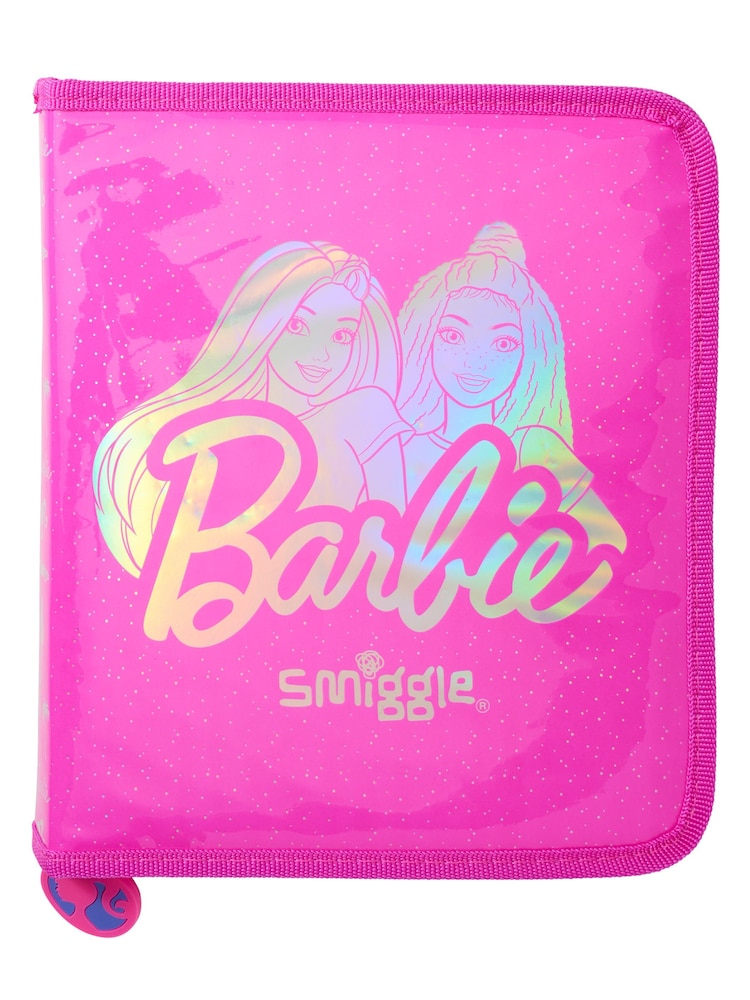Smiggle Pink Barbie Zip It Stationery Gift Pack - Image 1 of 2