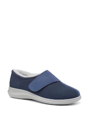 Hotter Blue Wrap Touch Fastening Slippers - Image 2 of 4
