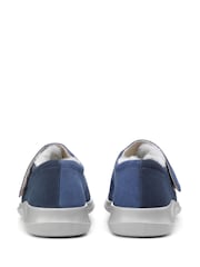 Hotter Blue Wrap Touch Fastening Slippers - Image 3 of 4