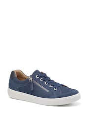 Hotter Blue Wide Fit Chase II Lace up / Zip Trainers - Image 2 of 4