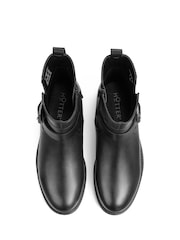 Hotter Black Delta Zip Fastening Regular Fit Boots - Image 4 of 4