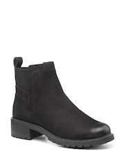 Hotter Black Bree Slip-On Regular Fit Boots - Image 2 of 4
