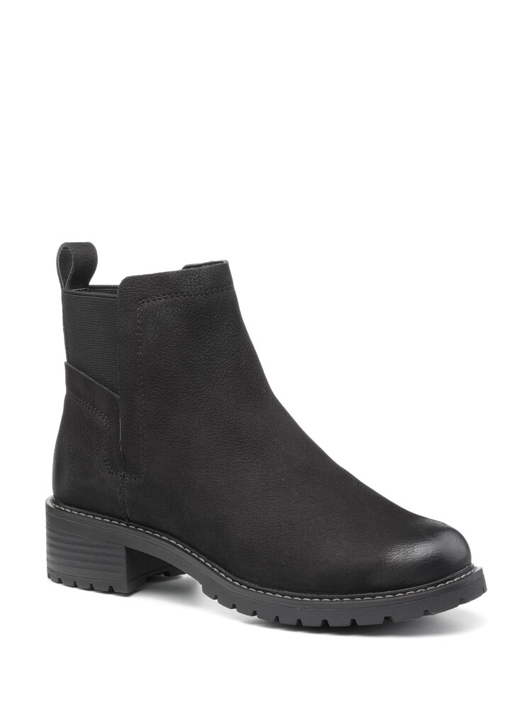 Hotter Black Bree Slip-On Regular Fit Boots - Image 2 of 4