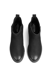 Hotter Black Bree Slip-On Regular Fit Boots - Image 3 of 4