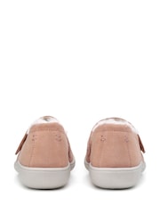 Hotter Brown Regular Fit Regular Fit Toasty Touch Fastening Slippers - Image 4 of 4