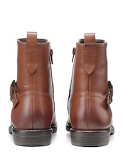 Hotter Brown Delta Zip Fastening Regular Fit Boots - Image 3 of 4
