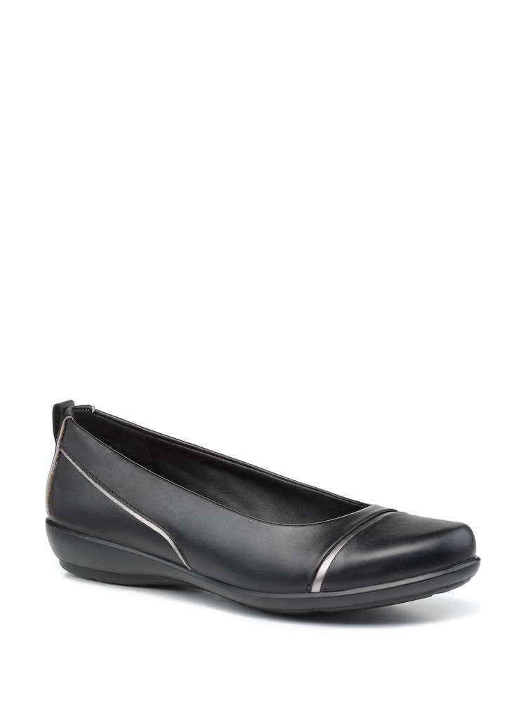 Hotter Black Wren Slip-On Regular Fit Shoes - Image 2 of 4