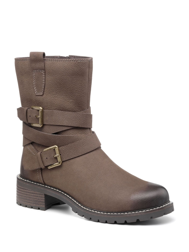 Hotter Brown Blair Zip Fastening Boots - Image 2 of 4