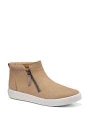 Hotter Brown Regular Fit Jasmine Zip Fastening Boots - Image 2 of 4