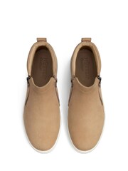 Hotter Brown Regular Fit Jasmine Zip Fastening Boots - Image 4 of 4
