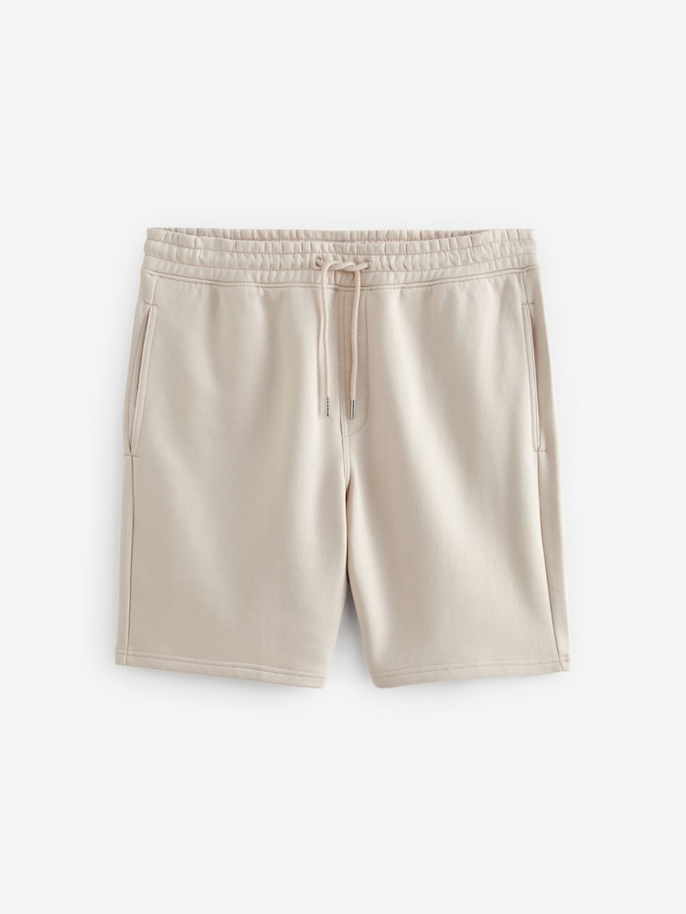 Blanc écru - Short en jersey doux - Image 6 of 10