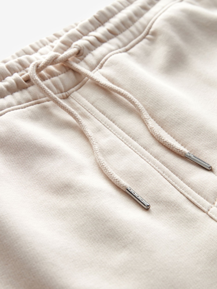 Blanc écru - Short en jersey doux - Image 7 of 10
