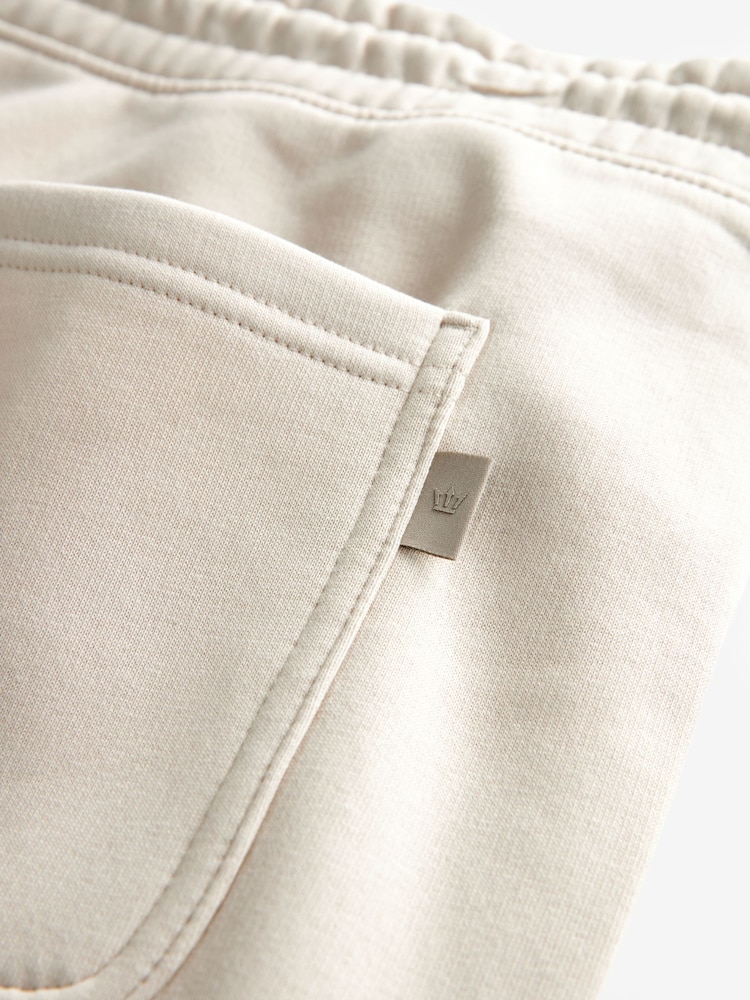 Blanc écru - Short en jersey doux - Image 8 of 10