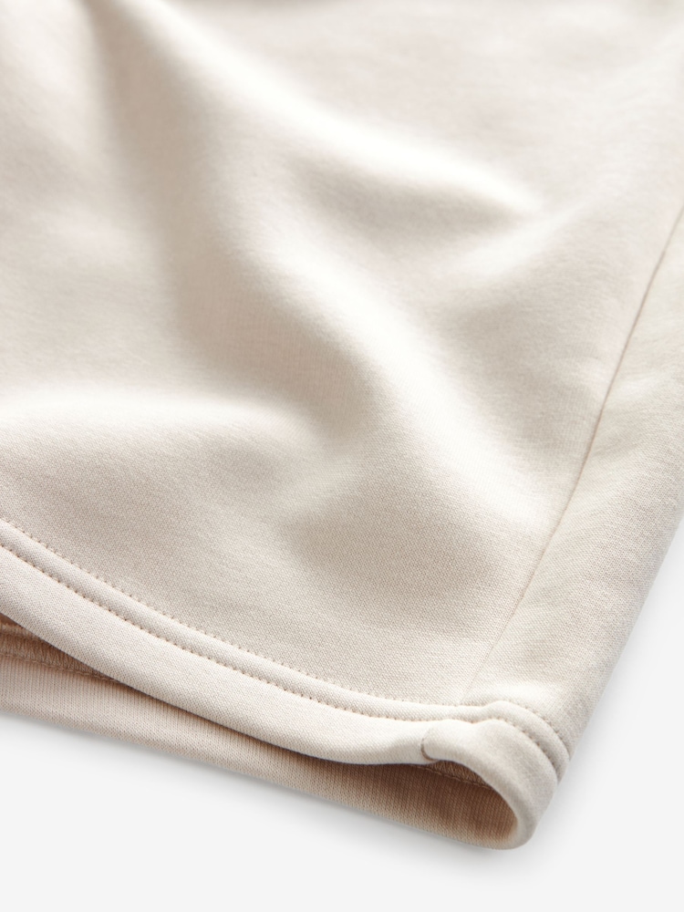 Blanc écru - Short en jersey doux - Image 9 of 10