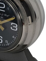 Libra Interiors Grey Small Aviation Mantel Clock - Image 5 of 5