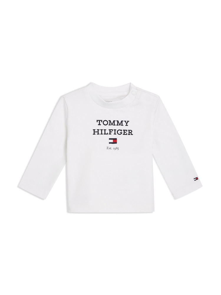 Camiseta de manga larga para bebé con el logotipo de Tommy Hilfiger - Imagen 1 de 3