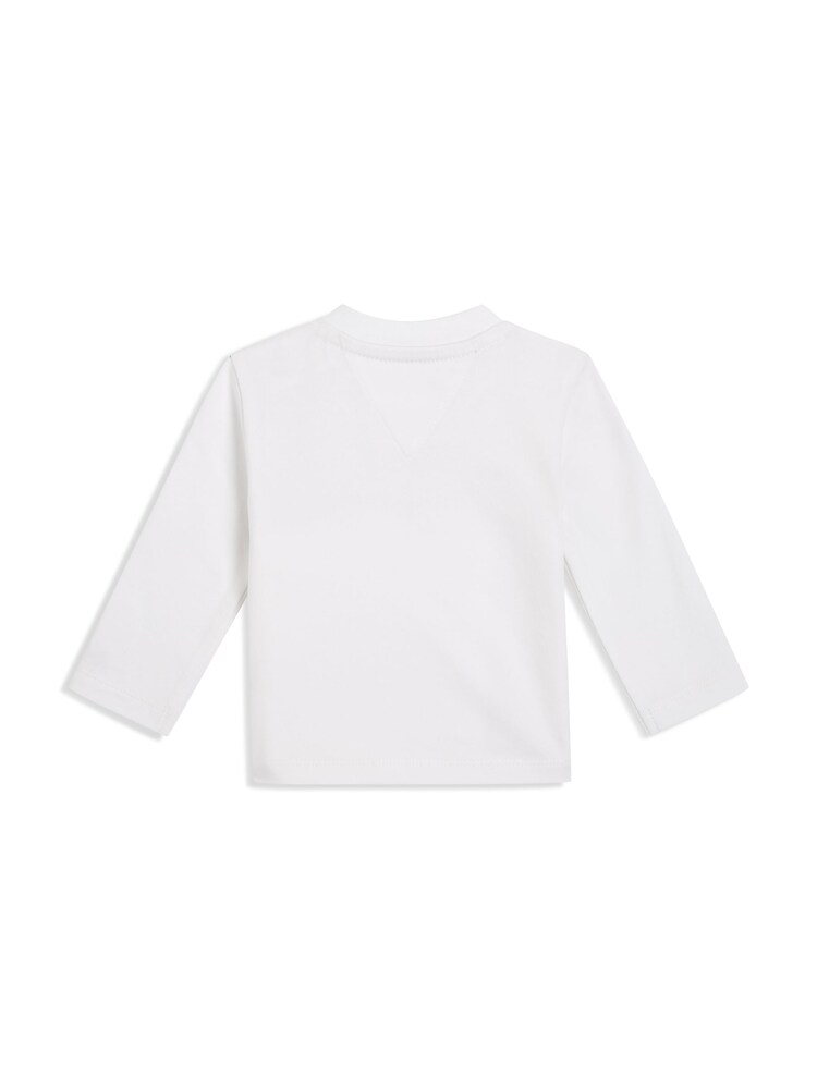 Camiseta de manga larga para bebé con el logotipo de Tommy Hilfiger - Imagen 2 de 3