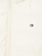 Tommy Hilfiger Cream Essential Light Down Jacket - Image 4 of 4